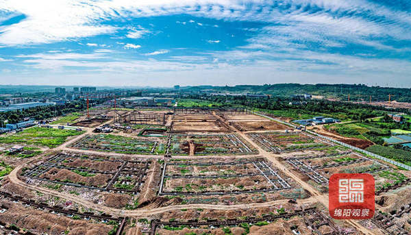 进展中南高科·绵阳安州擎动未来汽车产业园加速建设中