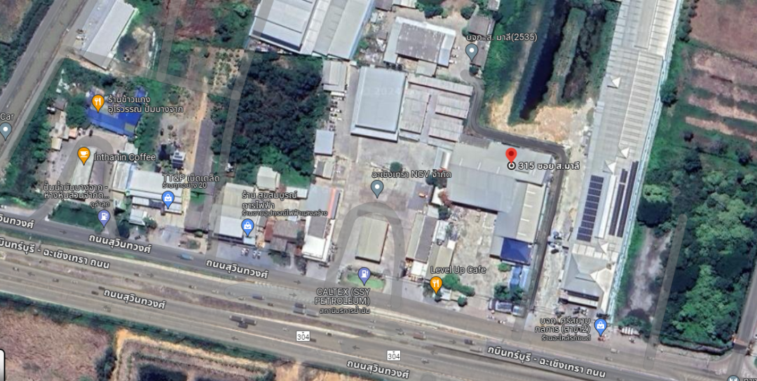 泰国·曼谷西郊北柳府临304主路｜商业、仓储、工厂8736平出售