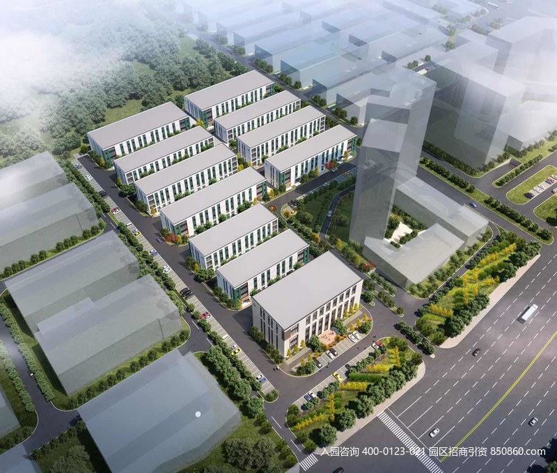 g2762 南京溧水雅创高科花园式别墅厂房出售580平米~5000平米 出售均价4600元